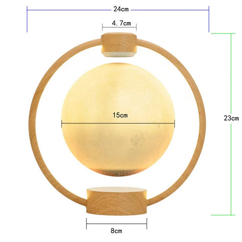 LunarFloat Symphony™ – Maglev Moon Bluetooth 3D Speaker Lamp - Image 6