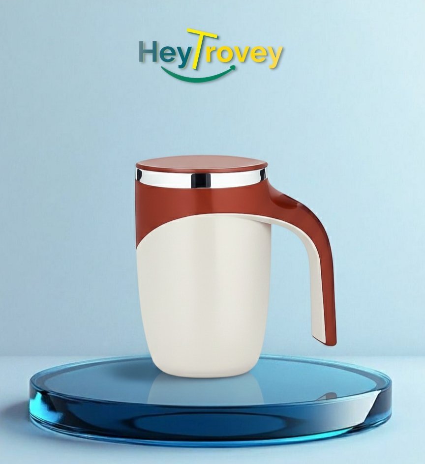 AutoStir™ – Rechargeable Magnetic Self-Stirring Cup